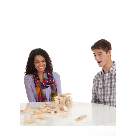 Hasbro Jenga Classic Game with Genuine Hardwood Blocks,Stacking Tower Game - Picture 3 of 6